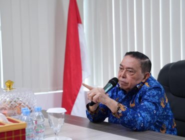 Wagub Sulbar, Salim S Mengga pimpin rapat penertiban Randis.