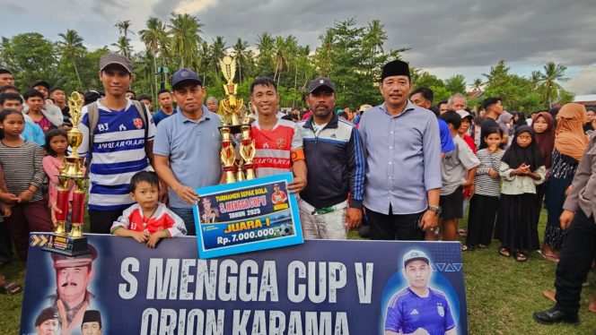
					Syamsul Samad Resmi Tutup Turnamen S Mengga Cup V, Sabang Subik Juara 1