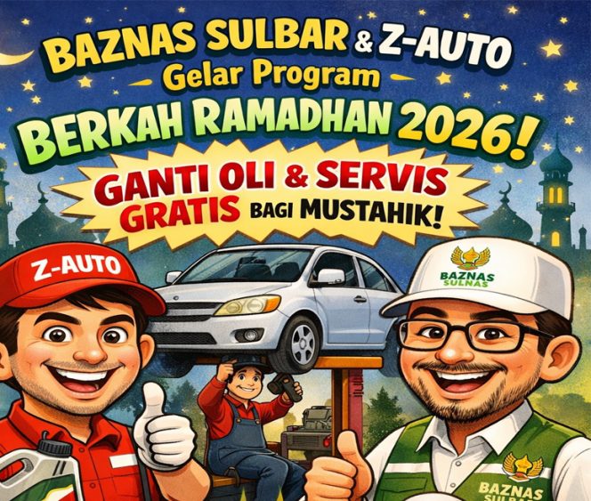 
					BAZNAS Sulbar & Z-Auto Gelar Servis Motor Gratis di Mamuju, Kuota Terbatas!